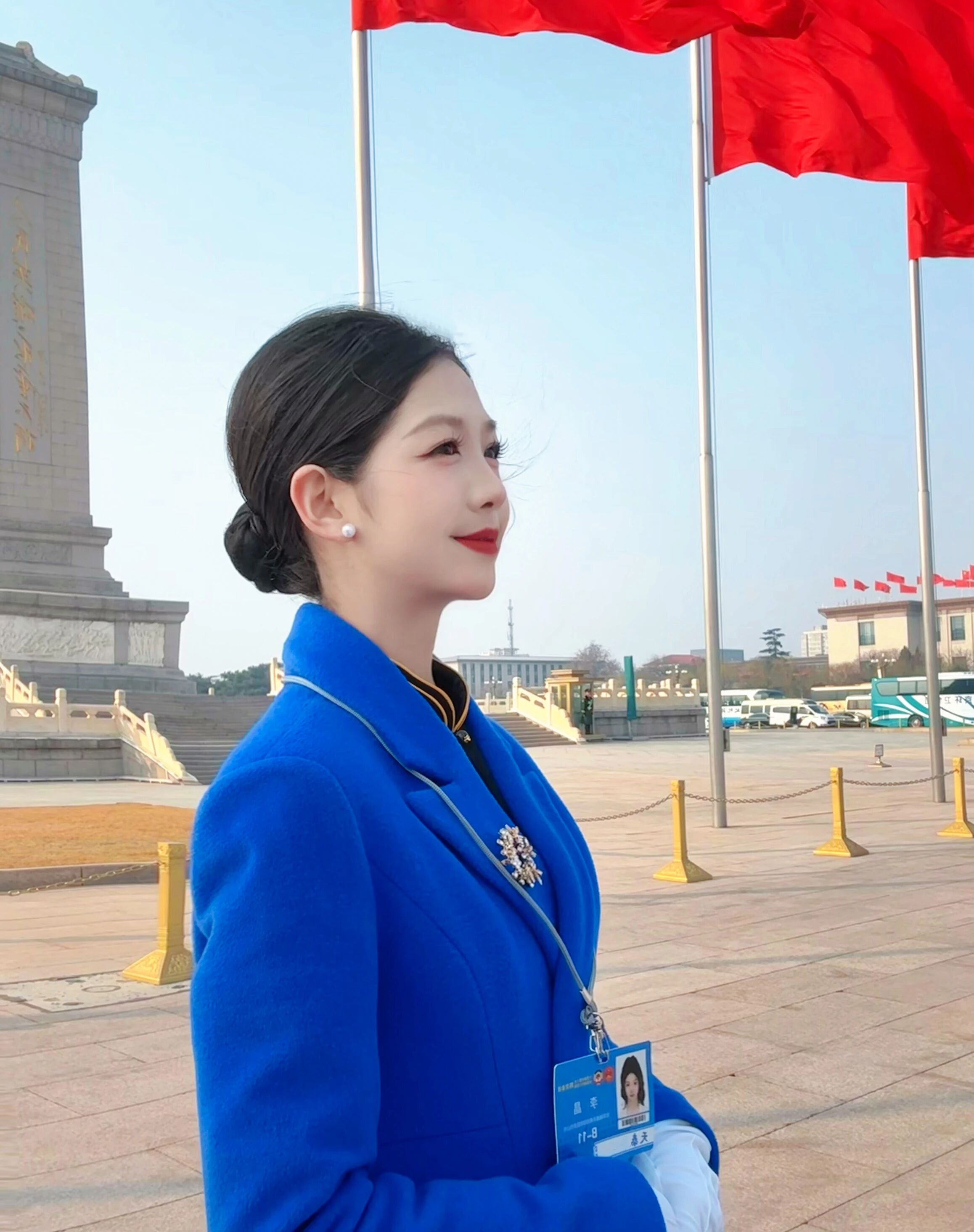春赴盛会 青春护航 —— 美加墨世界杯官网学子在全国两会一线绽放青春风采